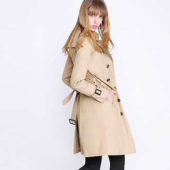 糖力2017春装新款欧美 女装裸色五分袖收腰连衣裙显瘦裙子 裸色 杏色 XL